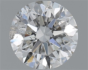 Picture of Natural Diamond 1.01 Carats, Round with Excellent Cut, E Color, SI2 Clarity and Certified by HRD