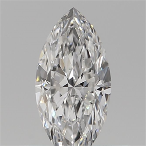 Picture of Natural Diamond 0.13 Carats, Marquise with  Cut, E Color, VVS2 Clarity and Certified by IGI