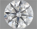 Natural Diamond 0.50 Carats, Round with Very Good Cut, G Color, SI1 Clarity and Certified by GIA