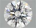 Del inventario de diamantes de laboratorio, 3.04 quilates, Redondo , Color E, claridad VVS2 y certificado IGI