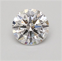 Del inventario de diamantes de laboratorio, 0.74 quilates, Redondo , Color D, claridad VS1 y certificado IGI