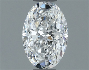 Picture of Natural Diamond 0.80 Carats, Oval with  Cut, E Color, VS2 Clarity and Certified by GIA