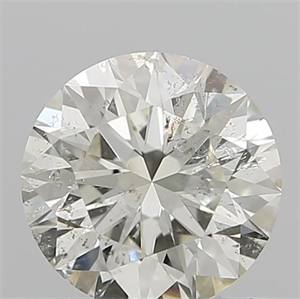 Foto Diamante Natural 0.71 quilates, Redondo , Color K, claridad SI2 y certificado IGI de