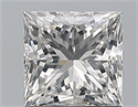 Diamante Natural 1.01 quilates, Princesa , Color G, claridad SI1 y certificado GIA