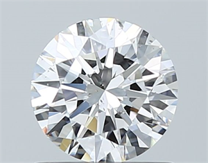 Foto Diamante Natural 0.70 quilates, Redondo , Color F, claridad SI1 y certificado GIA de