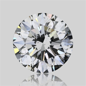 Picture of Natural Diamond 2.00 Carats, Round with Excellent Cut, D Color, SI2 Clarity and Certified by GIA