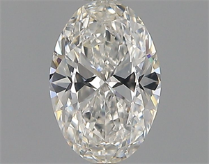 Picture of Natural Diamond 0.42 Carats, Oval with  Cut, G Color, SI1 Clarity and Certified by GIA