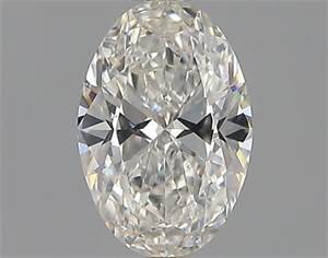 Picture of Natural Diamond 0.42 Carats, Oval with  Cut, G Color, SI1 Clarity and Certified by GIA