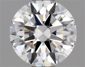 Foto Diamante Natural 0.70 quilates, Redondo , Color F, claridad SI1 y certificado GIA de