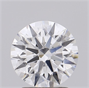 Del inventario de diamantes de laboratorio, 2.06 quilates, Redondo , Color D, claridad IF y certificado IGI