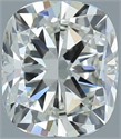 Diamante Natural 2.50 quilates, Del cojín , Color J, claridad VVS2 y certificado GIA