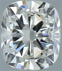 Foto Diamante Natural 2.50 quilates, Del cojín , Color J, claridad VVS2 y certificado GIA de