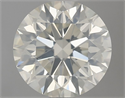 Natural Diamond 1.10 Carats, Round with Excellent Cut, L Color, SI2 Clarity and Certified by GIA