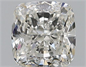 Natural Diamond 0.80 Carats, Cushion with  Cut, H Color, VVS1 Clarity and Certified by GIA