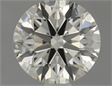 Natural Diamond 0.70 Carats, Round with Excellent Cut, M Color, VVS1 Clarity and Certified by GIA