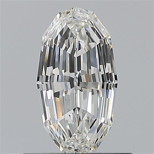 Picture of Natural Diamond 0.70 Carats, Oval with  Cut, G Color, VS2 Clarity and Certified by GIA