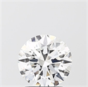 Lab Grown Diamond 1.54 Carats, Round with Ideal Cut, D Color, VS1 Clarity and Certified by IGI