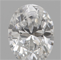 Natural Diamond 0.21 Carats, Oval with  Cut, E Color, VS1 Clarity and Certified by IGI