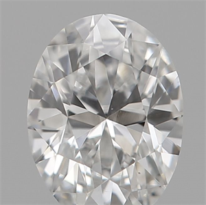 Picture of Natural Diamond 0.21 Carats, Oval with  Cut, E Color, VS1 Clarity and Certified by IGI