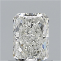 Natural Diamond 0.70 Carats, Radiant with  Cut, H Color, VVS1 Clarity and Certified by GIA