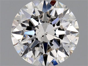 Foto Diamante Natural 0.43 quilates, Redondo , Color F, claridad SI2 y certificado GIA de