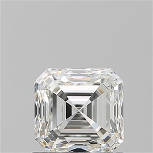 Picture of Natural Diamond 1.01 Carats, Asscher with  Cut, I Color, VS1 Clarity and Certified by GIA