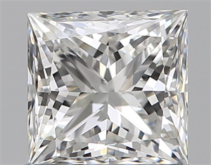 Foto Diamante Natural 0.79 quilates, Princesa , Color H, claridad VS1 y certificado GIA de
