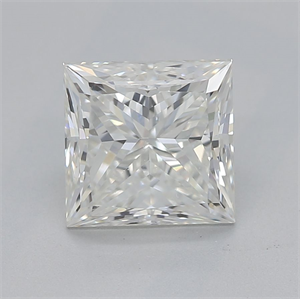 Foto Diamante Natural 1.20 quilates, Princesa , Color J, claridad VS1 y certificado GIA de