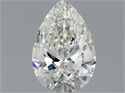 Natural Diamond 0.50 Carats, Pear with  Cut, H Color, SI1 Clarity and Certified by GIA