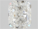 Natural Diamond 1.03 Carats, Radiant with  Cut, G Color, VS1 Clarity and Certified by GIA