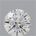 Diamante Natural 0.54 quilates, Redondo , Color F, claridad SI1 y certificado IGI