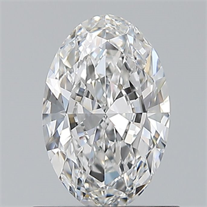 Picture of Natural Diamond 0.70 Carats, Oval with  Cut, E Color, VS1 Clarity and Certified by GIA