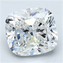 Diamante Natural 5.07 quilates, Del cojín , Color E, claridad VS1 y certificado GIA