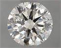 Natural Diamond 0.40 Carats, Round with Excellent Cut, I Color, SI2 Clarity and Certified by IGI