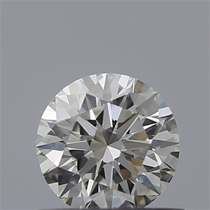 Picture of Natural Diamond 0.50 Carats, Round with Excellent Cut, G Color, VVS2 Clarity and Certified by IGI