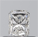 Natural Diamond 0.31 Carats, Radiant with  Cut, E Color, VVS1 Clarity and Certified by GIA