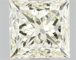 Foto Diamante Natural 1.50 quilates, Princesa , Color L, claridad VVS1 y certificado IGI de