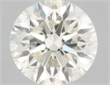 Diamante Natural 0.90 quilates, Redondo , Color L, claridad VS1 y certificado GIA