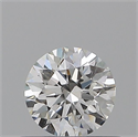 Diamante Natural 0.40 quilates, Redondo , Color F, claridad VVS2 y certificado GIA