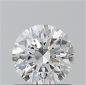 Natural Diamond 0.90 Carats, Round with Excellent Cut, F Color, SI1 Clarity and Certified by GIA