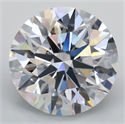 Del inventario de diamantes de laboratorio, 3.09 quilates, Redondo , Color E, claridad VVS2 y certificado IGI