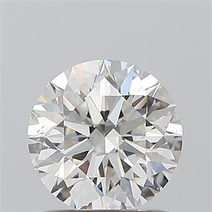 Picture of Natural Diamond 1.00 Carats, Round with Excellent Cut, F Color, SI1 Clarity and Certified by GIA