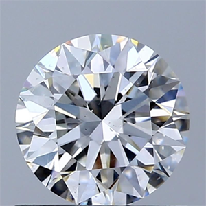 Picture of Natural Diamond 0.73 Carats, Round with Excellent Cut, G Color, SI2 Clarity and Certified by GIA