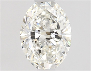 Picture of Natural Diamond 0.52 Carats, Oval with  Cut, G Color, VVS2 Clarity and Certified by GIA