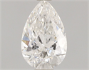 Diamante Natural 0.43 quilates, De pera , Color G, claridad I1 y certificado GIA