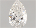 Natural Diamond 0.43 Carats, Pear with  Cut, G Color, I1 Clarity and Certified by GIA
