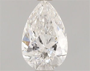 Picture of Natural Diamond 0.43 Carats, Pear with  Cut, G Color, I1 Clarity and Certified by GIA