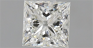 Picture of Natural Diamond 1.01 Carats, Princess with  Cut, J Color, VS1 Clarity and Certified by GIA