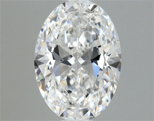 Picture of Natural Diamond 0.70 Carats, Oval with  Cut, D Color, SI1 Clarity and Certified by GIA