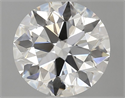 Diamante Natural 1.58 quilates, Redondo , Color H, claridad VVS1 y certificado GIA